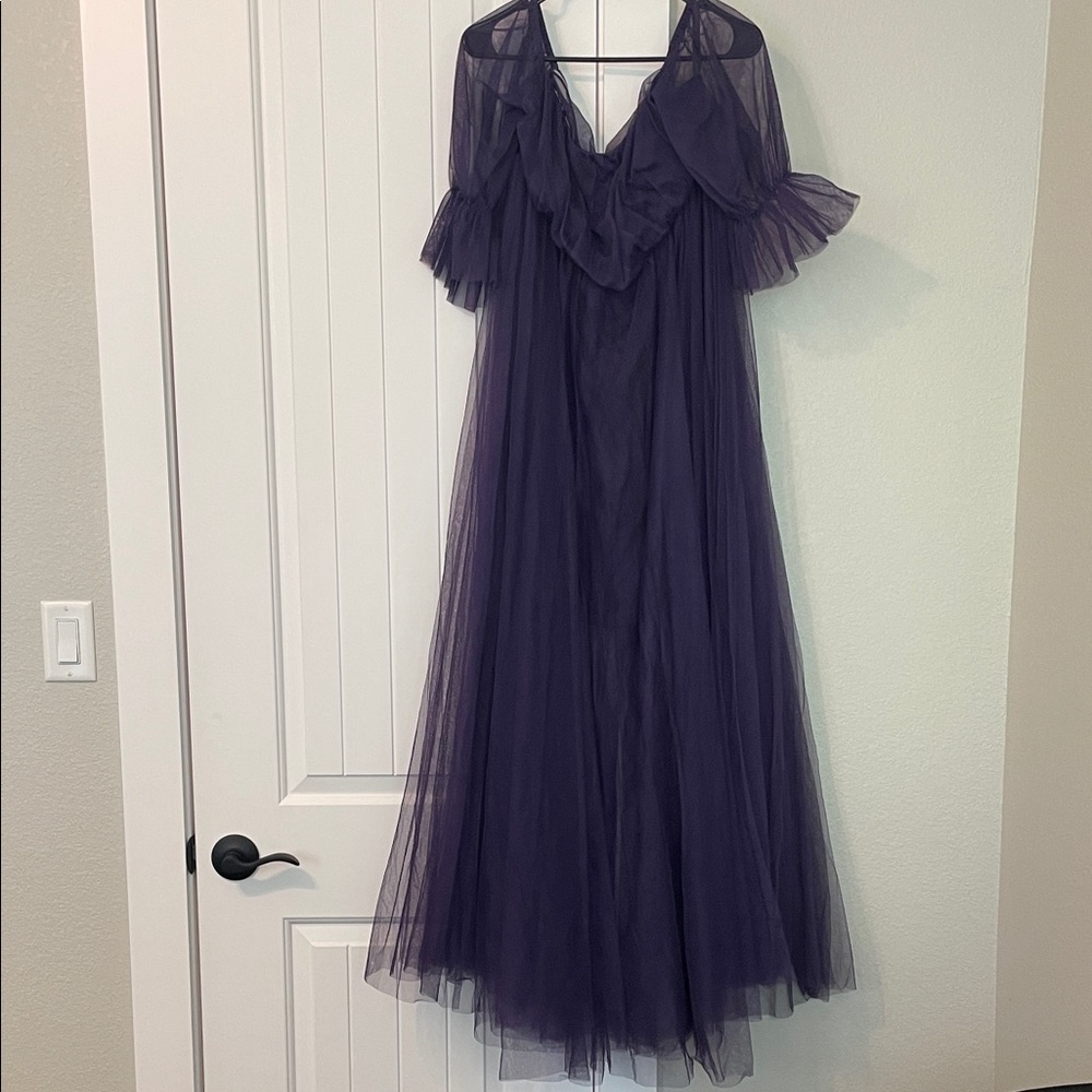 Ever Pretty Purple Floral Dress